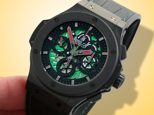 Big Bang Mexican Soccer (Futbol) Federation Ceramic Chronograph watch