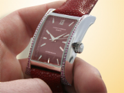  Cuervo Y Sobrinos Esplendidos 18K White Gold Ladies Automatic Watch
