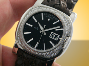 Bedat & Co. No. 8 Automatic Double Date Stainless Steel / Diamonds Unisex Watch