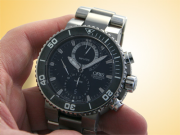  Oris Carlos Coste Chronograph Limited Edition Diver's Titanium Men's Watch