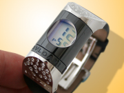 Bvlgari IPNO Modern Ladies Diamonds / Ceramic Watch