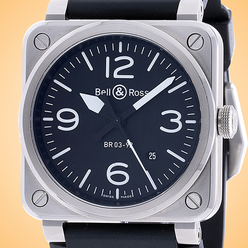 Bell & Ross BR 03-92 Stainless Steel Automatic Mens Watch