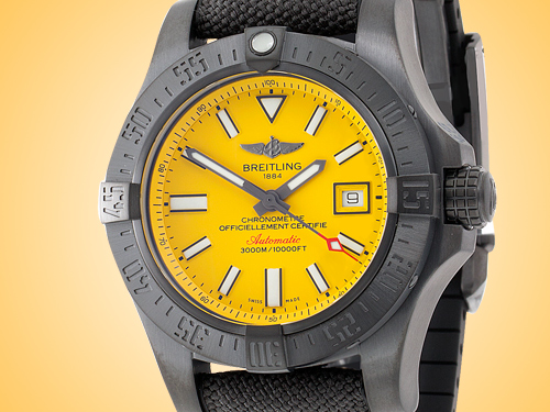 Breitling Avenger II Seawolf Blacksteel Automatic Men's Watch M17331E2/I530-DP3-DEPL 
