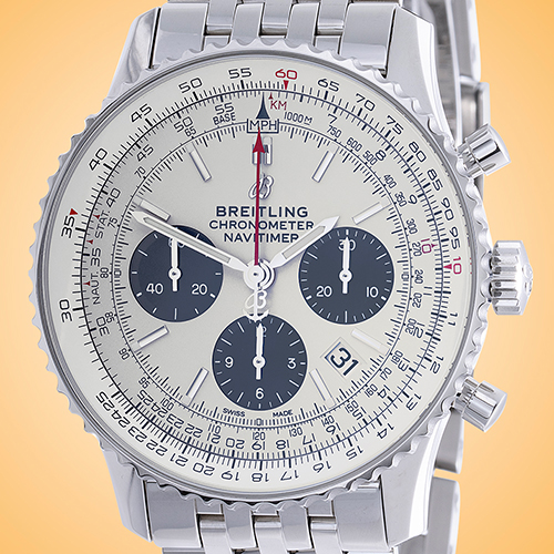 Breitling Navitimer B01 Automatic Chronograph Stainless Steel Men's Watch AB0121211G1A1