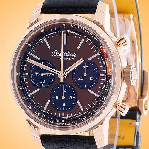 Breitling Top Time B01 Automatic Chronograph 18K Rose Gold Men's Watch RB01761A1Q1X1
