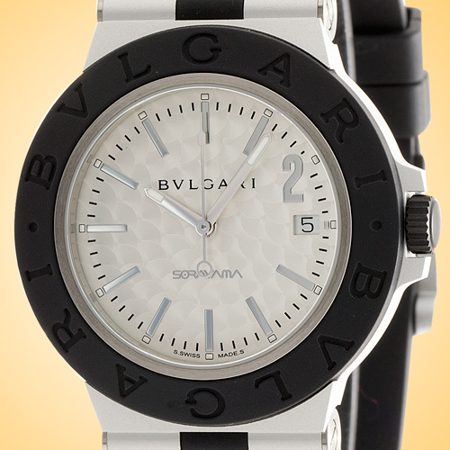 Bvlgari Aluminium and Titanium Sorayama Special Edition Automatic Mens Watch 103703