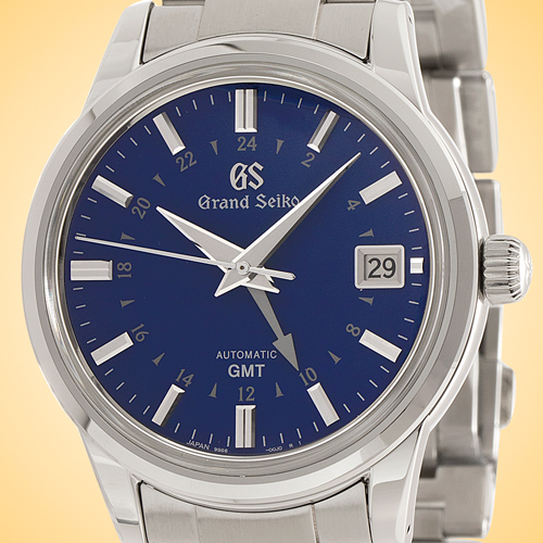 Grand Seiko GMT Limited Edition for Hodinkee Automatic Stainless Steel Watch SBGM239