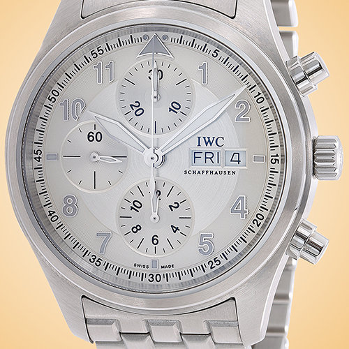 IWC Spitfire Pilot Automatic Chronograph Stainless Steel Men's Watch IW3717-05