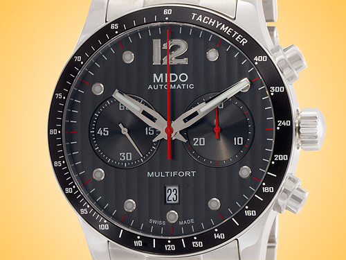 Mido Multifort Automatic Chronograph Stainless Steel Men's Watch M0256271106100