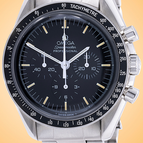 Omega Speedmaster Apollo XI Moon Watch Manual Wind Chronograph Stainless Steel Men�s Watch ST 345.0808