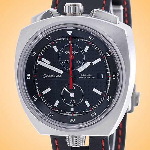 Omega Seamaster Bullhead Automatic Chronograph Limited Edition Stainless Steel Men's Watch 225.12.43.50.01.001