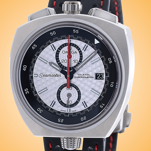 Omega Seamaster Bullhead Automatic Chronograph Limited Edition Stainless Steel Men's Watch 225.12.43.50.02.001