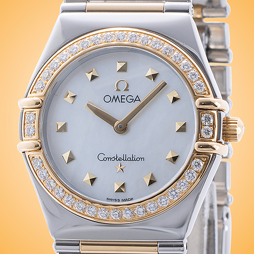 Omega Constellation My Choice Quartz Stainless Steel / Yellow Gold Ladies Watch 1376.71.00