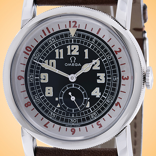 Omega Specialties 1938 Series Museum Pilot Limited-edition Automatic Stainless Steel Men's Watch 5700.50.07