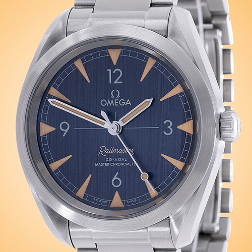 Omega Seamaster Railmaster Co-axial Chronometer Automatic Stainless Steel Men�s Watch 220.10.40.20.01.001