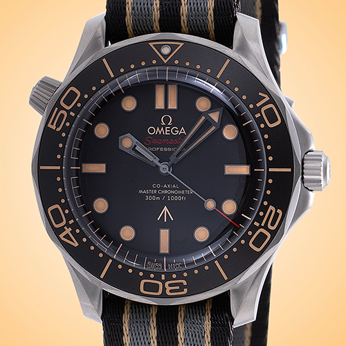 Omega Seamaster 007 Edition Automatic Chronometer Titanium Men's Watch 210.92.42.20.01.001