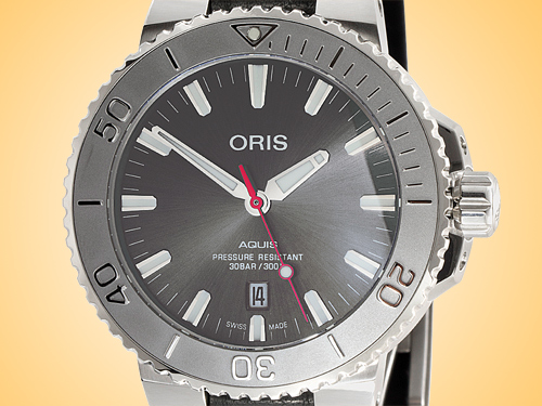 Oris Aquis Date 43.5 mm Automatic Stainless Steel Men’s Watch 01 733 7730 4153-07 5 24 11EB