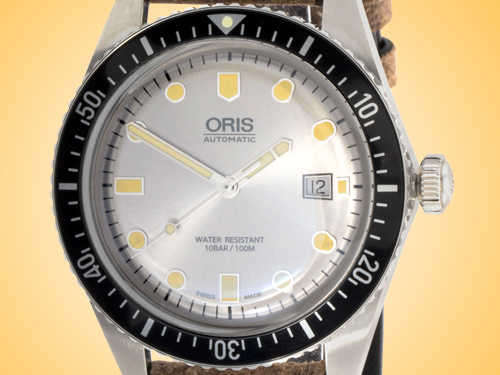 Oris Divers Sixty-Five 42 mm Silver Dial Automatic Stainless Steel Men’s Watch 01 733 7720 4051-07 5 21 02