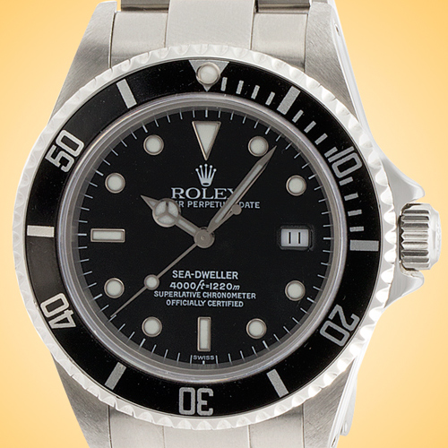 Rolex Sea-Dweller Swiss-only Dial Automatic Stainless Steel Mens Watch 16600