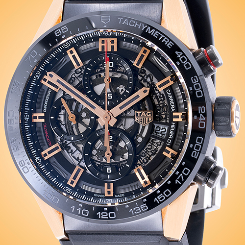 TAG Heuer Carrera Automatic Chronograph Heuer 01 Skeleton Men�s Watch CAR205A.FT6087