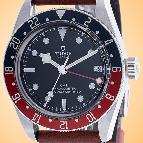 Tudor Black Bay GMT Automatic Stainless Steel Men�s Watch 79830RB-0002