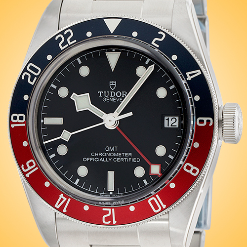 Tudor Black Bay GMT Automatic Stainless Steel Mens Watch M79830RB-0001