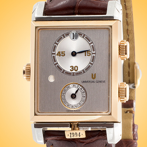 Universal Genve Golden Janus Limited-edition Manually Wound Platinum / 18K Pink Gold Men's Watch