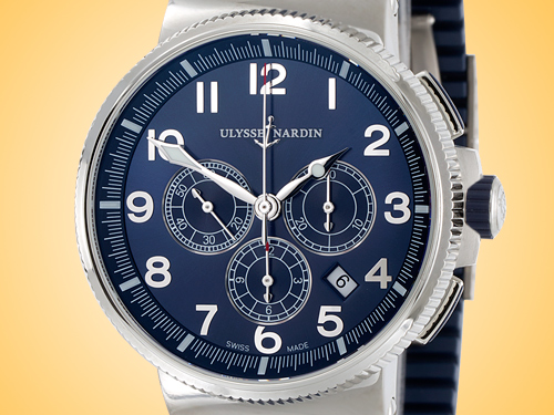 24 года в часах. Ulysse Nardin 1503-150-3/62. Ulysse Nardin Marine Chronograph manufacture. Ulysse Nardin Marine Chronograph 1503-151-3/93.