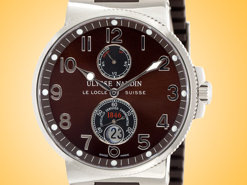 Ulysse Nardin Maxi Marine Automatic Chronometer Mens Watch 263-66-3/625