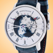 Arnold & Son Globetrotter 45 Automatic Stainless Steel Men's Watch 1WTAS.S02C.C155S