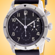 Breitling AVI Ref. 765 1953 Re-Edition Manually Wound Stainless Steel Chronograph Mens Watch AB0920131B1X1