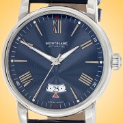 Montblanc 4810 Heritage Date Automatic Stainless Steel Mens Watch 119960