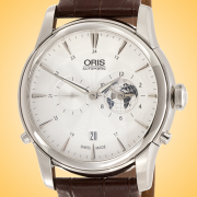 Oris Limited-edition Greenwich Mean Time Automatic Stainless Steel Men’s Watch 01 690 7690 4081