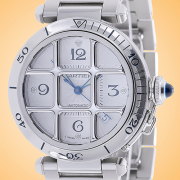 Cartier Pasha de Cartier Automatic Stainless Steel Men's Watch W31040H3