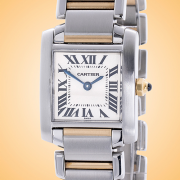 Cartier Tank Francaise Quartz Stainless Steel Ladies Watch W51007Q4