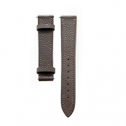  IWC OEM Grey Color Calf Textured Leather Strap for Deployant Buckle