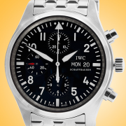 IWC Pilot Automatic Chronograph Stainless Steel Men’s Watch IW3717-04