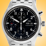 IWC Pilot Automatic Chronograph Stainless Steel Mens Watch IW3717-04