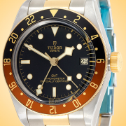 Tudor Black Bay GMT S&G Mens Automatic Stainless Steel Watch M79833MN-0001
