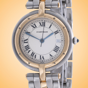 Cartier Panthere Vend�me Quartz Ladies Stainless Steel / 18K Yellow Gold Watch 183964