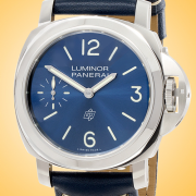 Officine Panerai Luminor Blu Mare Manually Wound Men's Stainless Steel Watch PAM01085