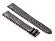 Cartier Black-Colored Shiny Genuine Lizard skin Strap 130 x 100 mm