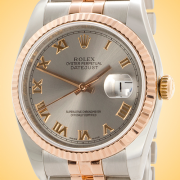Rolex Oyster Perpetual Datejust Automatic Stainless Steel and 18K Rose Gold Watch 116231
