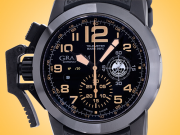 GRAHAM Chronofighter Special Sniper Limited-edition Automatic Black PVD Stainless Steel Chronograph Men’s Watch 2CCAU.B34A