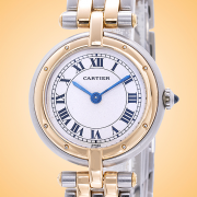 Cartier Panthere Small Size Quartz 18K Yellow Gold / Stainless Steel Ladies Watch 1057920