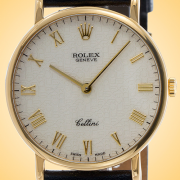 Rolex Cellini Classic Jubilee Dial Manually Wound 18K Yellow Gold Watch 5112