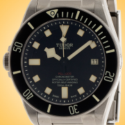 Tudor Pelagos LHD Mens Automatic Titanium and Stainless Steel Watch M25610TNL-0001