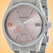 Grand Seiko Heritage Spring Drive Power Reserve Stainless Steel Men's Watch AJHH SBGA371