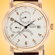 Oscar Waldan International Chronometre Power Reserve Automatic 18K Rose Gold Men’s Watch