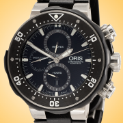 Oris ProDiver Automatic Chronograph Titanium Mens Watch 01 774 7683 7154